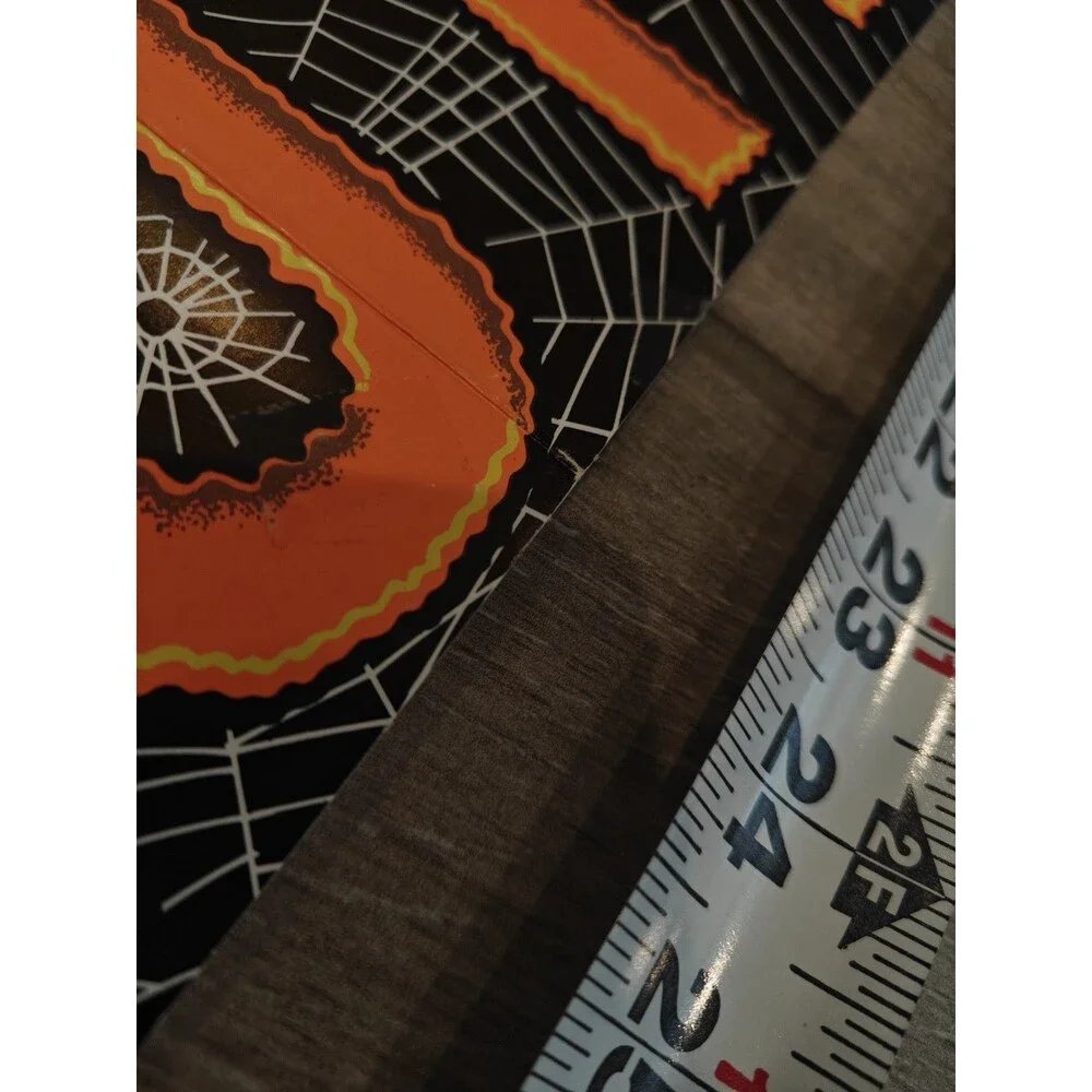 Vintage Halloween Die Cut Decorations Mummy/ Scream Glo In dark,Cat,Mummy,Banner
